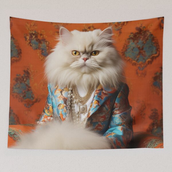 Item preview, Pretentious Pet Portrait designed and sold by Klickpicks.