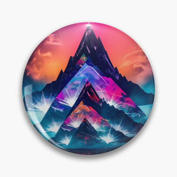 Item preview, "Celestial Mountain Whispers" designed and sold by Art-Vortex-fr.