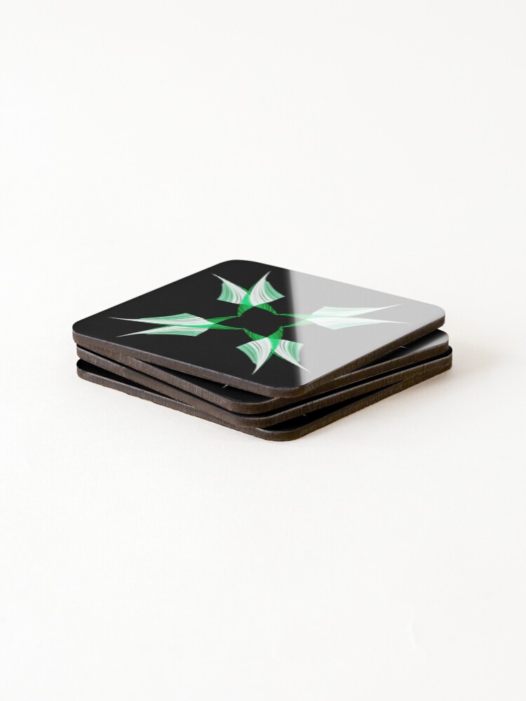 Thumbnail 4 of 5, Coasters (Set of 4), Star Pattern designed and sold by RomeoAzahar.