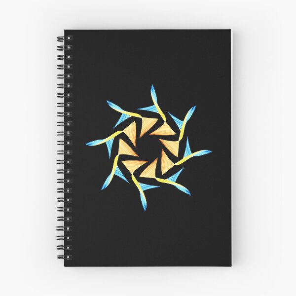 Item preview, blue and yellow mandala designed and sold by Meo Design.
