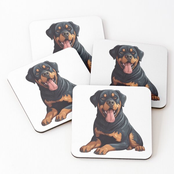 Item preview, Rottweiler, Dog Breed Illustration, Tee,  designed and sold by Terry-Salsa.