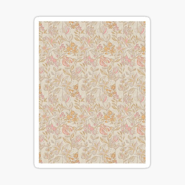 Item preview, Floral interior soft color designed and sold by Alessandro Remo Mazzoni Remotextiles.