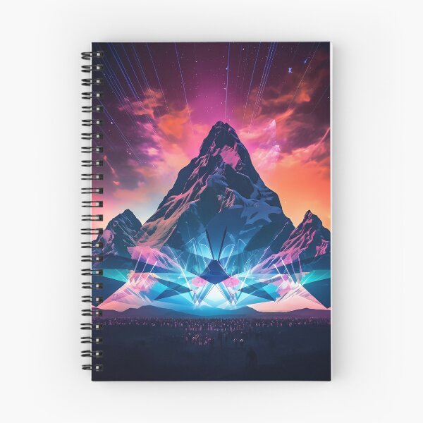 Item preview, "Celestial Mountain Whispers" designed and sold by Art-Vortex-fr.