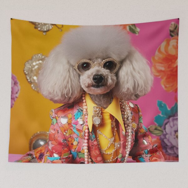 Item preview, Pretentious Pet Portrait designed and sold by Klickpicks.