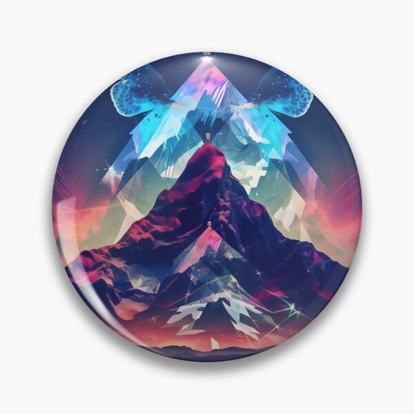 Item preview, "Celestial Mountain Whispers" designed and sold by Art-Vortex-fr.