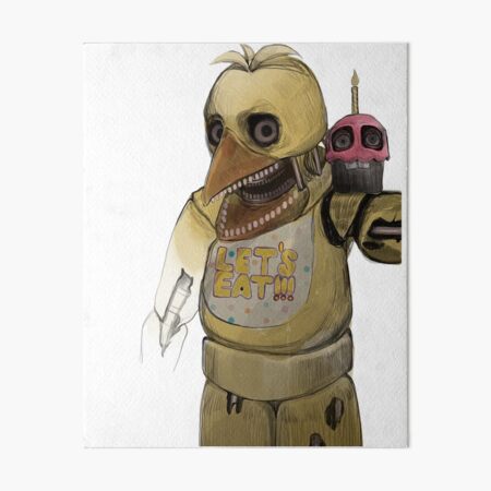 Withered Chica (Five Nights at Freddy's)  Art Board Print for