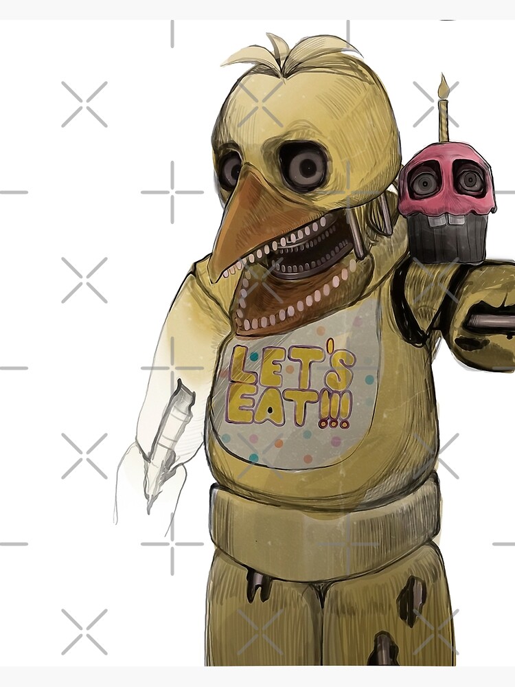 Chica five nights ( fnaf ) art Photographic Print for Sale by Star S2 Arts