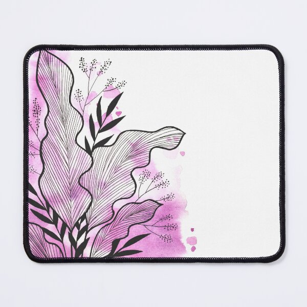 Item preview, Magenta Watercolor Banana Leaf designed and sold by BEATRIZKOBORI.