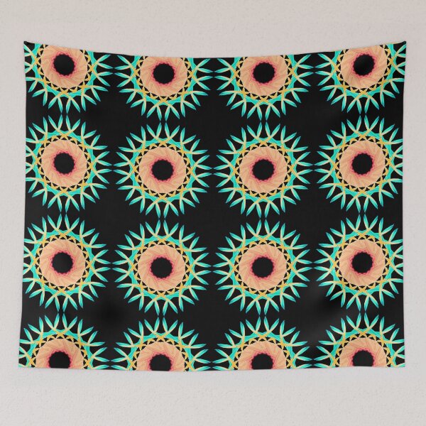 Item preview, green mandala designed and sold by Meo Design.