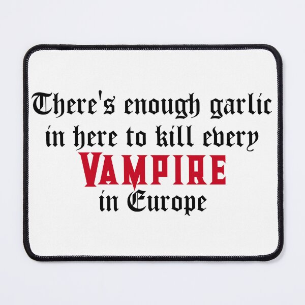 Item preview, Gordon Ramsay: There's enough garlic in here to kill every vampire in Europe designed and sold by Slothgirl Designs.
