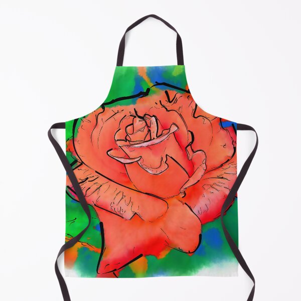 Item preview, Abstract Red Rose Bloom designed and sold by KirtTisdale.