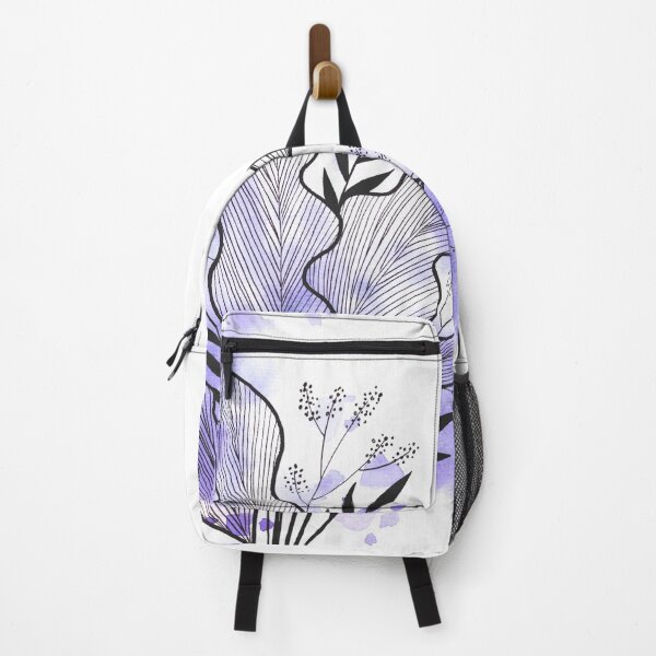 Item preview, Lilac Watercolor Banana Leaf designed and sold by BEATRIZKOBORI.