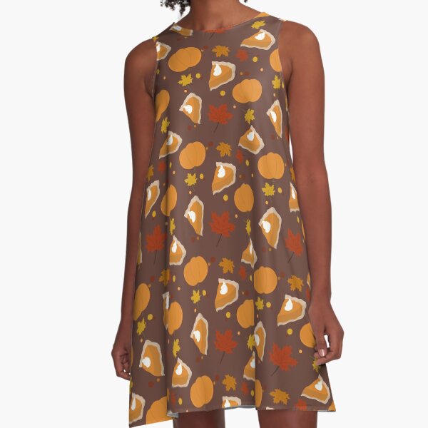 Item preview, Thanksgiving Fall Leaves, pumpkin pie and pumpkins designed and sold by Midwestmama94.