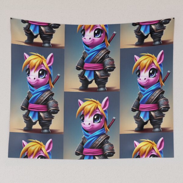 Item preview, A cute, beautiful and cool samurai pony designed and sold by Pelzi100.