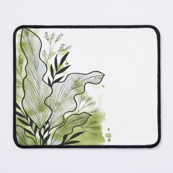 Item preview, Olive Green Watercolor Banana Leaf designed and sold by BEATRIZKOBORI.