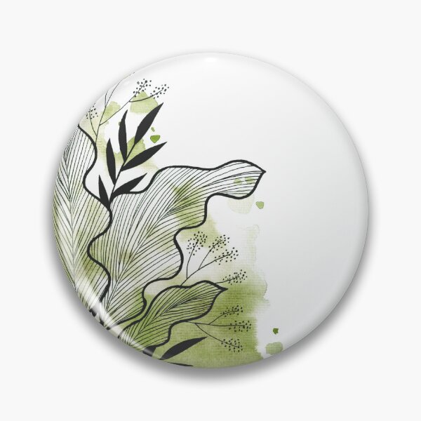 Item preview, Olive Green Watercolor Banana Leaf designed and sold by BEATRIZKOBORI.