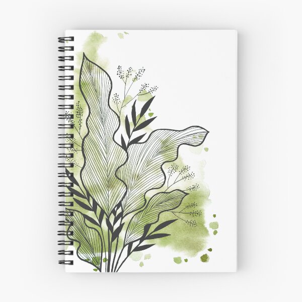 Item preview, Olive Green Watercolor Banana Leaf designed and sold by BEATRIZKOBORI.