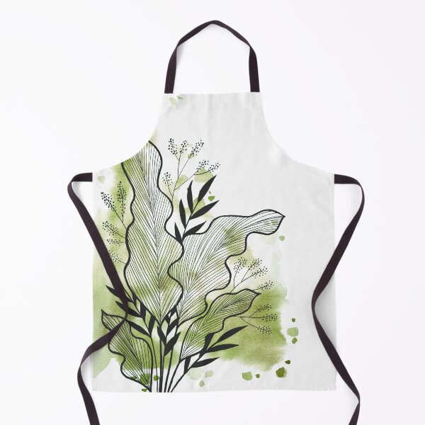 Item preview, Olive Green Watercolor Banana Leaf designed and sold by BEATRIZKOBORI.