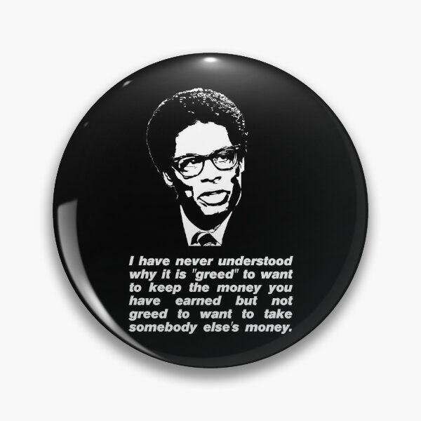 Artikelvorschau, Zitat von Thomas Sowell zum Thema Gier entworfen und verkauft von CathernSchindle.