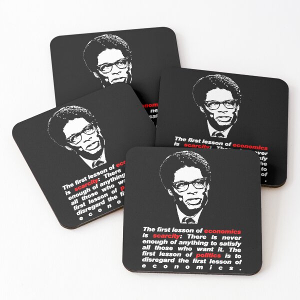 Item preview, Thomas Sowell quote on scarcity designed and sold by CathernSchindle.