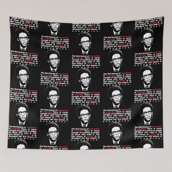 Item preview, Thomas Sowell quote on scarcity designed and sold by CathernSchindle.