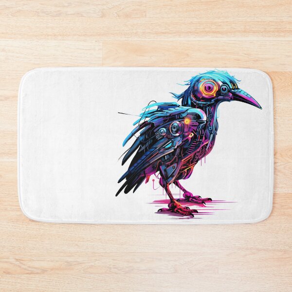 Item preview, Cyberpunk Bird in Neon Colors designed and sold by SchorlCraft.