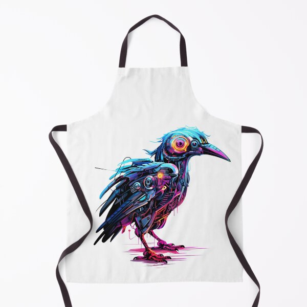 Item preview, Cyberpunk Bird in Neon Colors designed and sold by SchorlCraft.