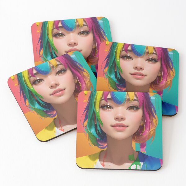 Item preview, Splashed Color Girl designed and sold by Hankotsu.