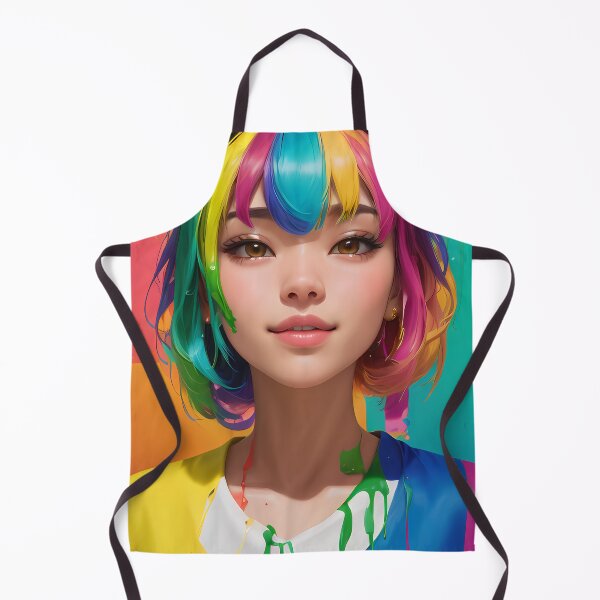 Item preview, Splashed Color Girl designed and sold by Hankotsu.