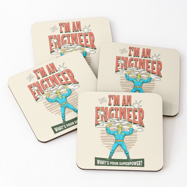 Item preview, I'm an engineer. What’s your super power? Best engineer gift designed and sold by Zandalus.