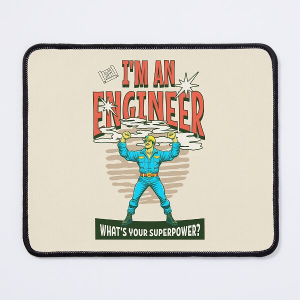 Item preview, I'm an engineer. What’s your super power? Best engineer gift designed and sold by Zandalus.