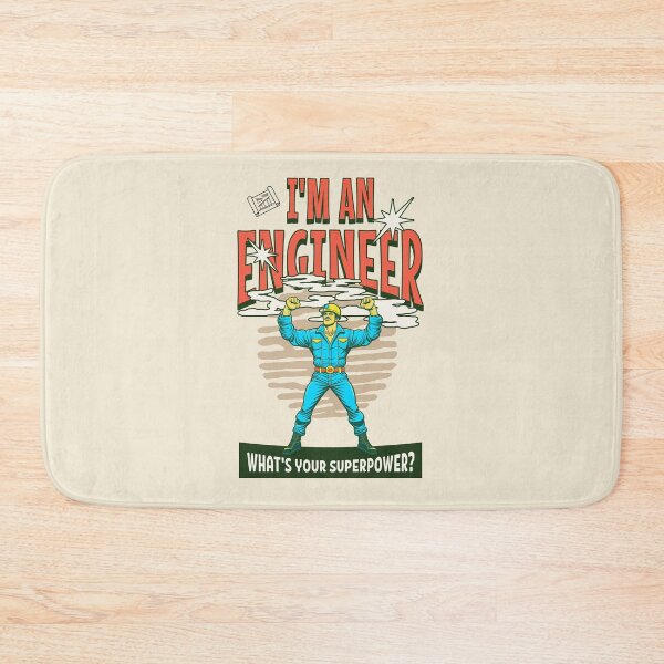 Item preview, I'm an engineer. What’s your super power? Best engineer gift designed and sold by Zandalus.