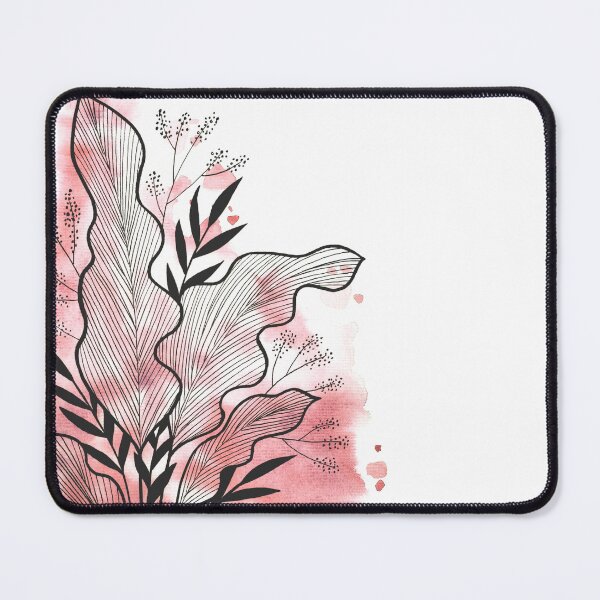Item preview, Red Watercolor Banana Leaf designed and sold by BEATRIZKOBORI.