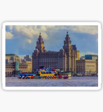 The Dazzling Mersey Ferry Sticker