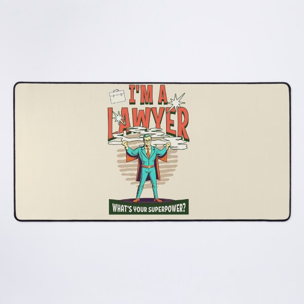 Item preview, I'm a lawyer. What’s your super power? Best lawyer gift designed and sold by Zandalus.