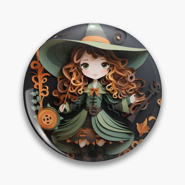 Item preview, Button Witch designed and sold by LittleFirework.