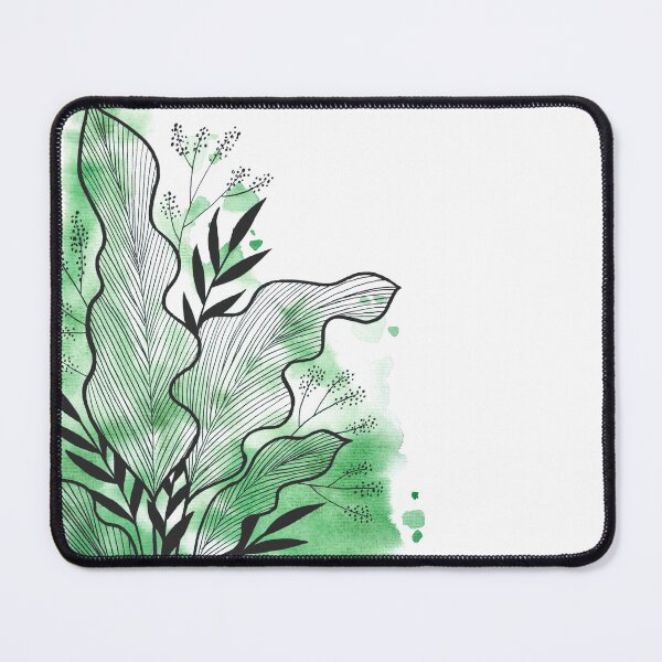 Item preview, Green Watercolor Banana Leaf designed and sold by BEATRIZKOBORI.