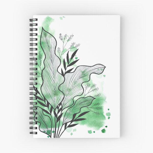Item preview, Green Watercolor Banana Leaf designed and sold by BEATRIZKOBORI.