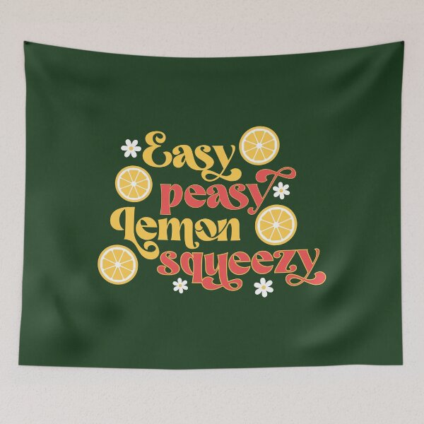 Item preview, easy peasy lemon squeezy designed and sold by BuxomBabe21.