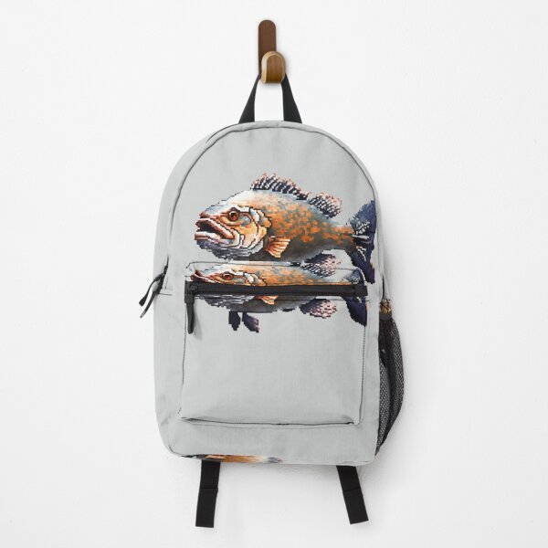 Item preview, Pixel Goliath Grouper Design Print designed and sold by randomtdesigns.
