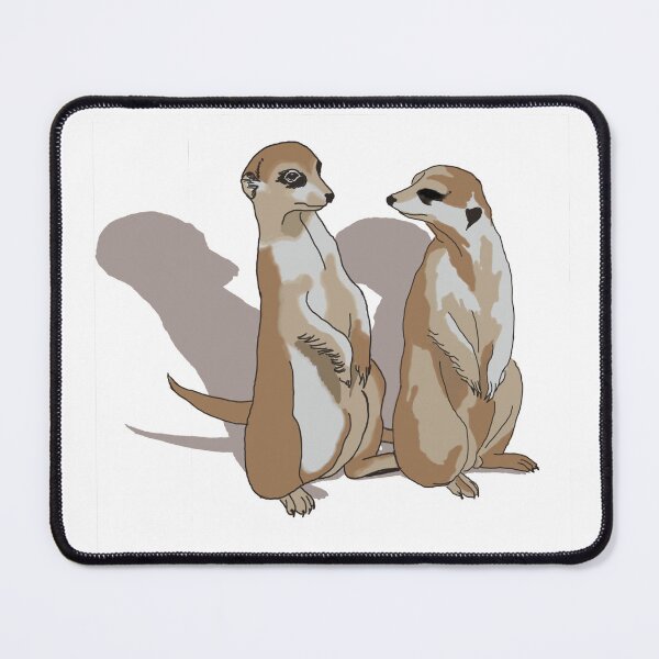 Item preview, Meerkat with shadow designed and sold by Ute Rüger.