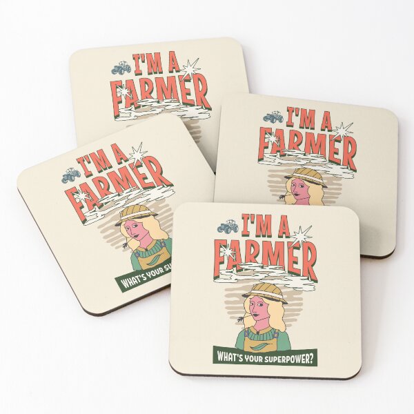 Item preview, I'm a farmer. What’s your super power? Best farmer gift designed and sold by Zandalus.