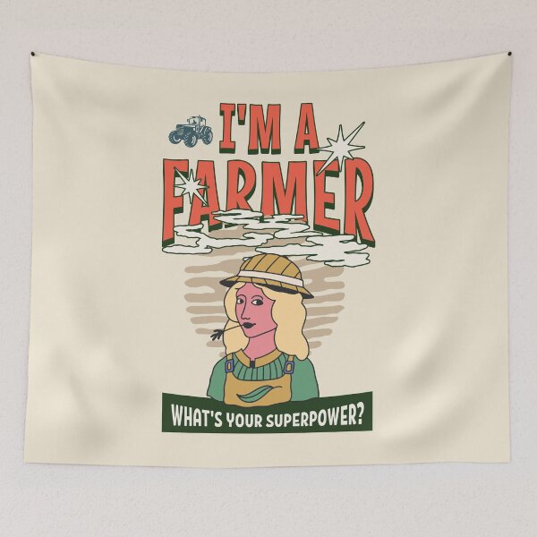 Item preview, I'm a farmer. What’s your super power? Best farmer gift designed and sold by Zandalus.