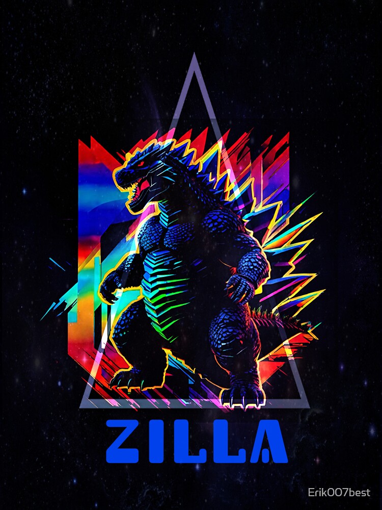 The Mighty Godzilla Sticker for Sale by Robibahroni