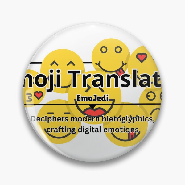 Item preview, Emoji Translator Funny Designs designed and sold by DesignXBecky.