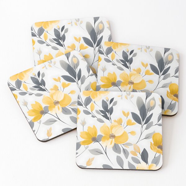 Item preview, Yellow Floral Design: Vibrant Leaves designed and sold by MauveFleur.