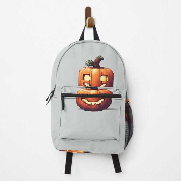 Item preview, Pixel Jack-O-Lantern Design Print designed and sold by randomtdesigns.