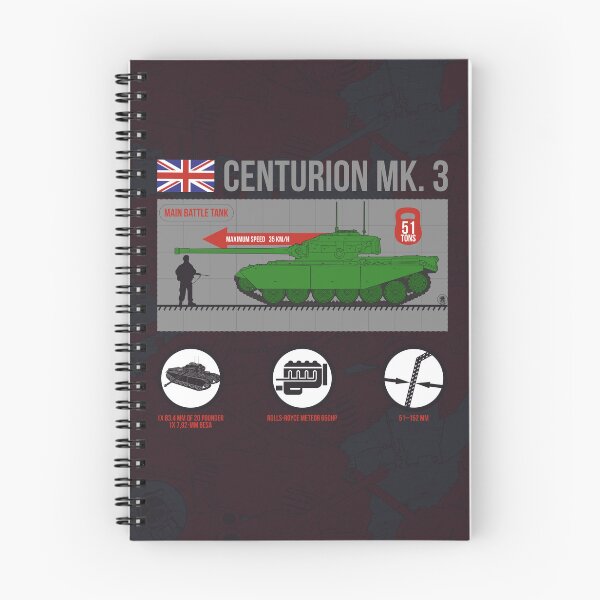 Item preview, Infographic of Centurion MK.3 british tank designed and sold by FAawRay.