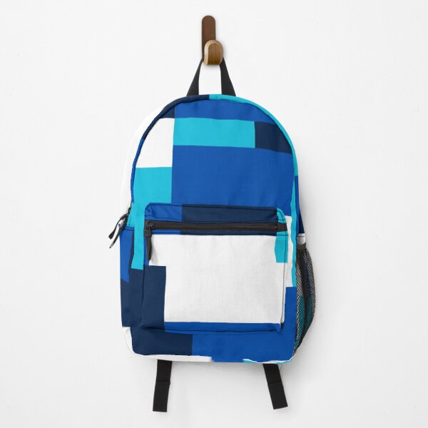 Item preview, Copy of Geometry blue Square Pattern  designed and sold by L-I-E-Store.