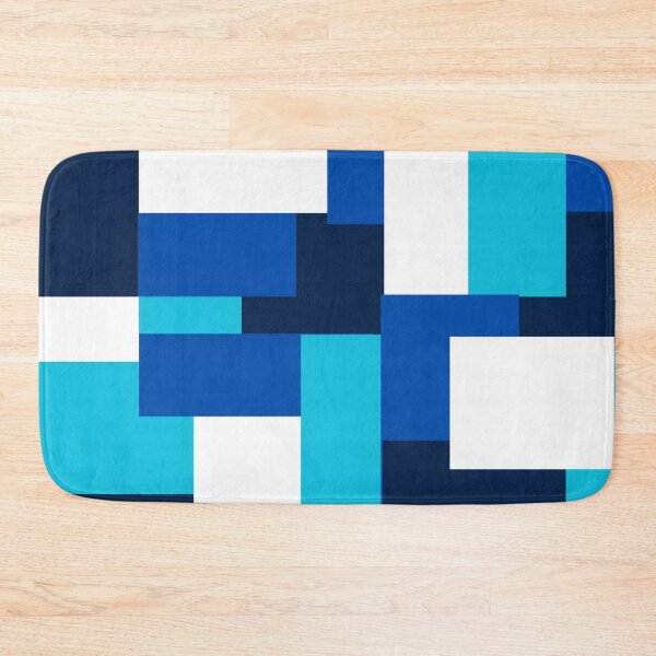 Item preview, Copy of Geometry blue Square Pattern  designed and sold by L-I-E-Store.